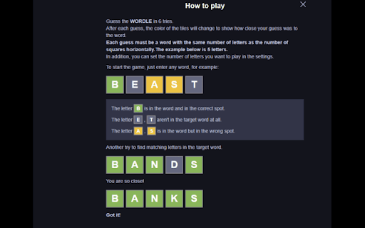 Wordle Unlimited Unblocked screenshot 1