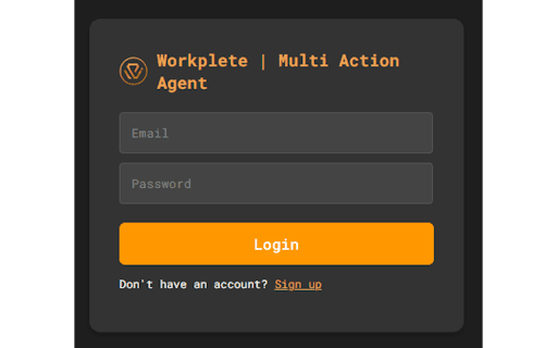 Workplete MultiActionAgent screenshot 1