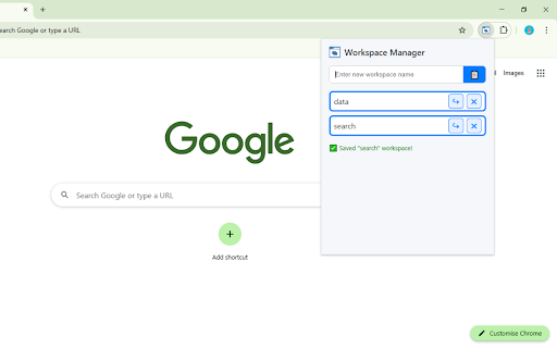Workspace Manager screenshot 1