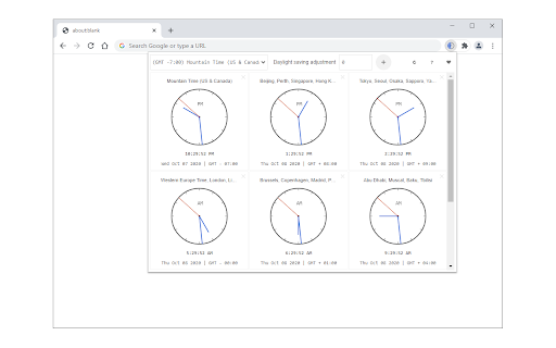 World Clock screenshot 1
