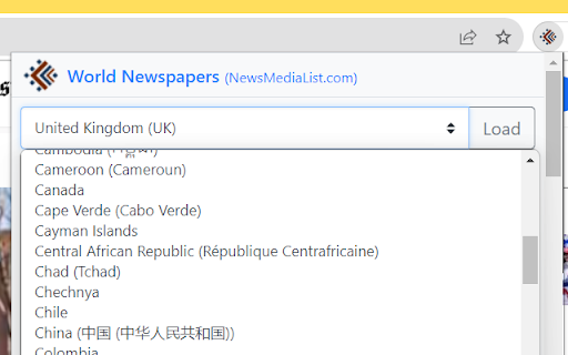 World Newspapers and News Sites screenshot 1