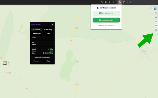 WPlace AutoBot Launcher screenshot 1