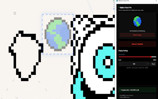 Wplace Tracer Pro screenshot 1