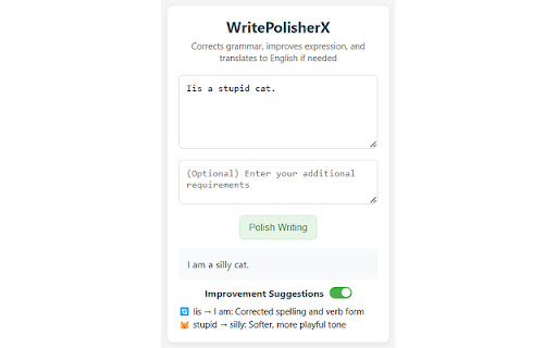 WritePolisherX screenshot 1