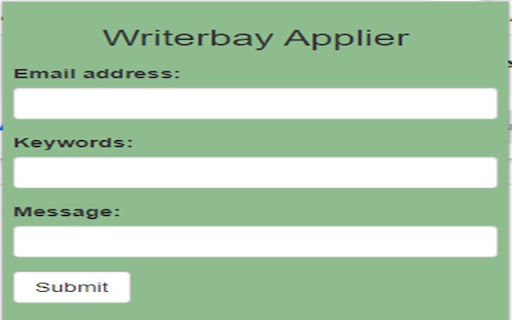 Writerbay Applier screenshot 1