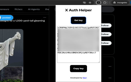 X Auth Helper screenshot 1