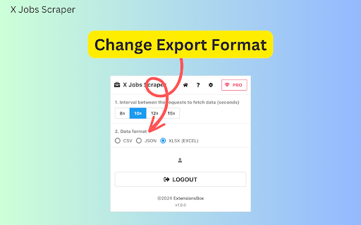X Jobs Extractor screenshot 1