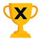 X Leaderboards logo