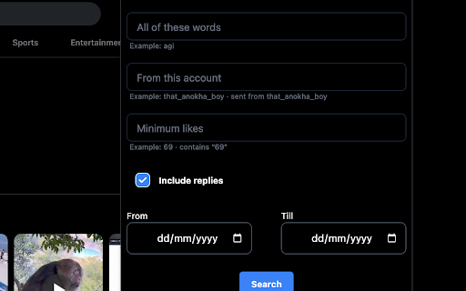 X(Twitter) Addons screenshot 1