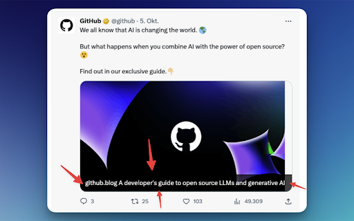 X/Twitter Title Enabler screenshot 1