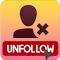 X (Twitter) Unfollow,Follow All 2025 logo