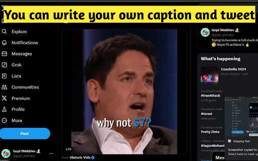 XReposter screenshot 1