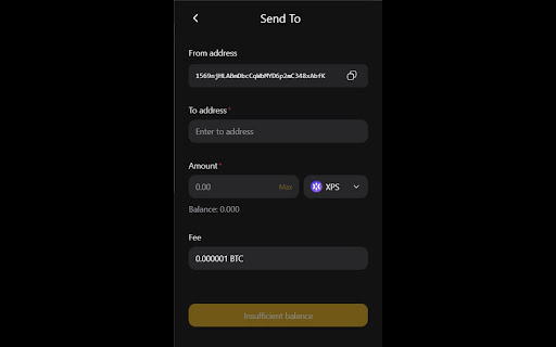 Xrpinals Wallet screenshot 1