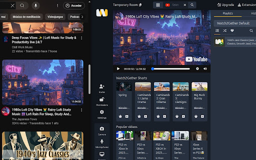 Y2W - YouTube to Watch2Gether screenshot 1