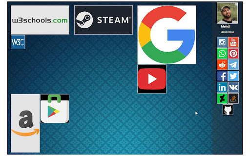 Yara's New Tab screenshot 1