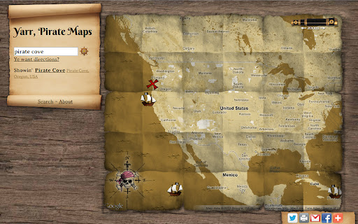 Yarr, Pirate maps screenshot 1