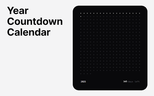 Year Countdown Calendar screenshot 1