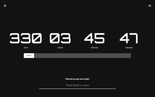 Year Progress - Stay Accountable screenshot 1