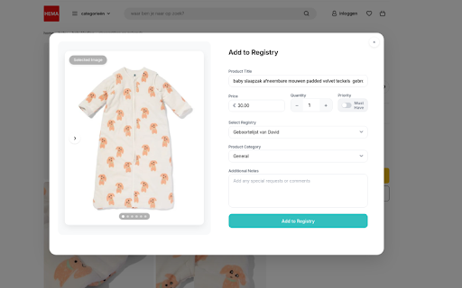 Yes Baby Babyknop screenshot 1