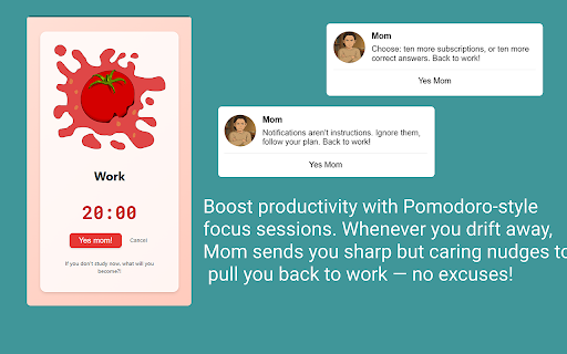 Yes Mom Timer screenshot 1