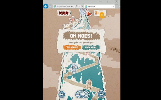 Yeti Bowl The Game screenshot 1