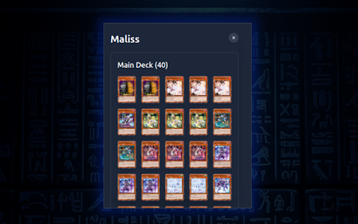 YGO101 Extension screenshot 1