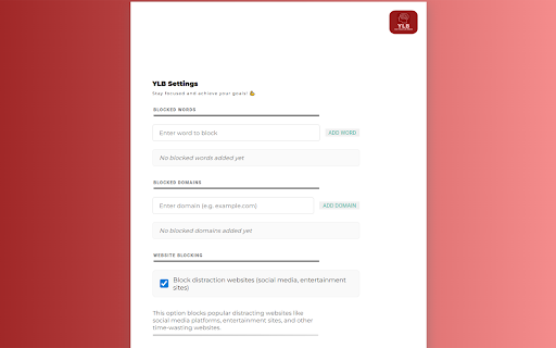 YLB : Get Your Life Back screenshot 1