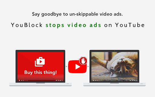 YouBlock - Video Ads Blocker for Youtube™ screenshot 1