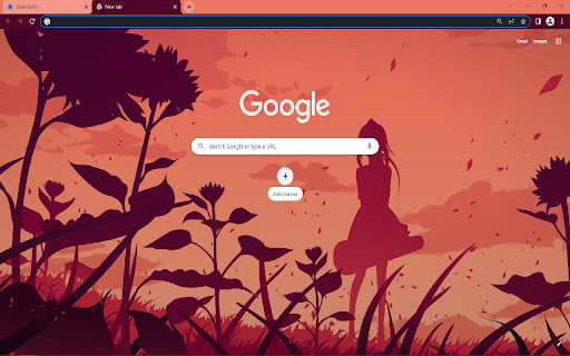 Your Lie in April Browser Theme screenshot 1