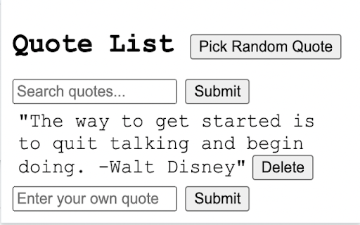 Your Quote Collector screenshot 1