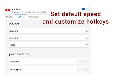 YouSlow screenshot 1