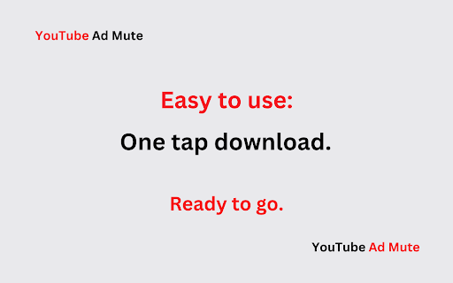 YouTube Ad-Mute™ screenshot 1