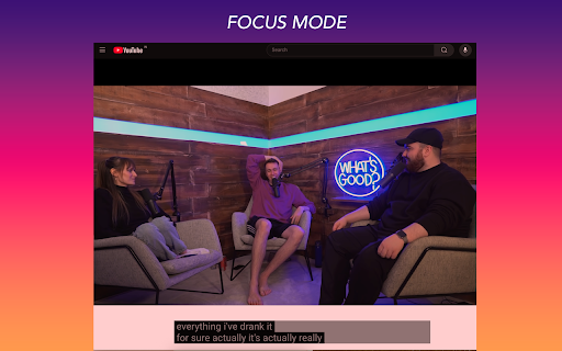 YouTube Ad Skipper: Focus & Dark Mode screenshot 1
