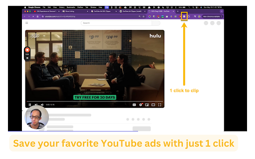 YouTube Ad URL Clipper screenshot 1