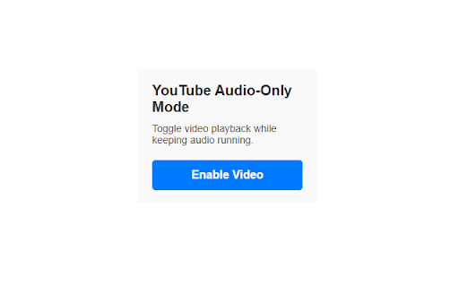 YouTube Audio Only screenshot 1