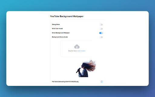 Youtube™ Background Wallpaper - SetLoading screenshot 1