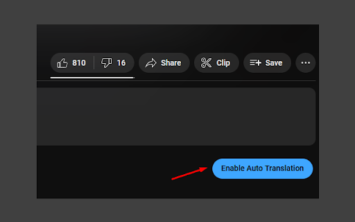 YouTube™ Comment Translate Enhanced screenshot 1