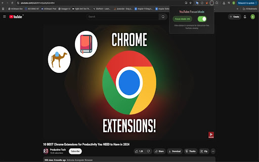 YouTube Focus Mode screenshot 1