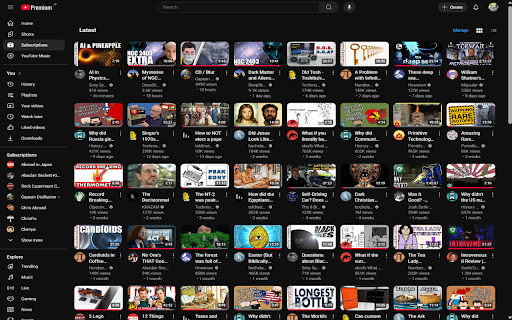 YouTube Grid Customizer screenshot 1