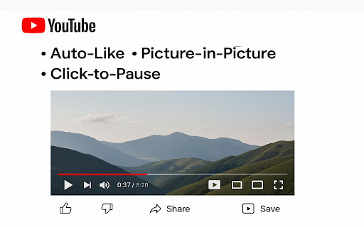 YouTube Helper Extension screenshot 1