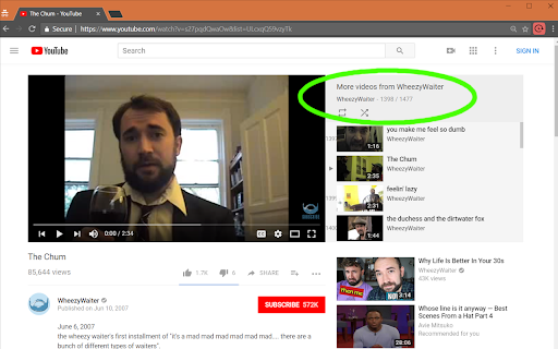 YouTube in Chronological Order (Revived) screenshot 1