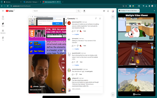 Youtube Multitasker screenshot 1