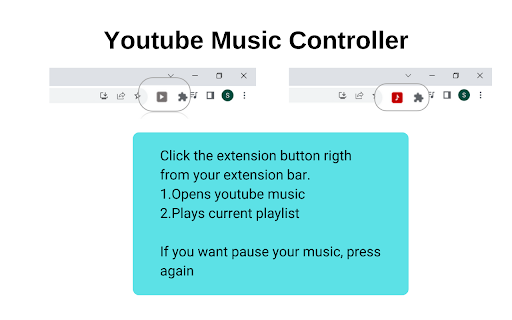 YouTube Music Controller screenshot 1
