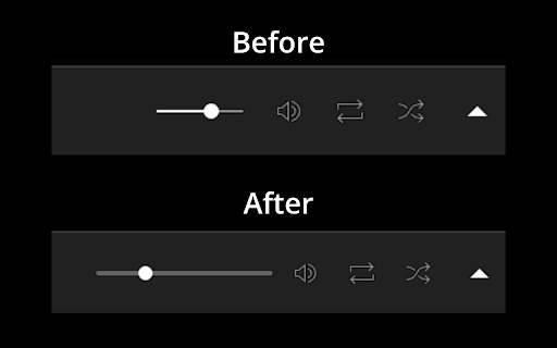 YouTube Music Volume Control screenshot 1