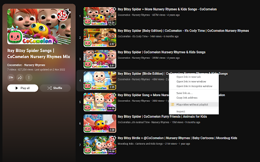YouTube No Playlist! screenshot 1