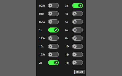 YouTube Playback Rate Control screenshot 1