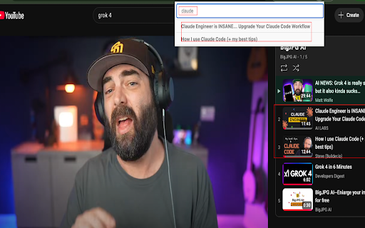 Youtube Playlist Search screenshot 1