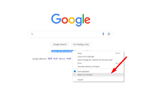 YouTube Search screenshot 1
