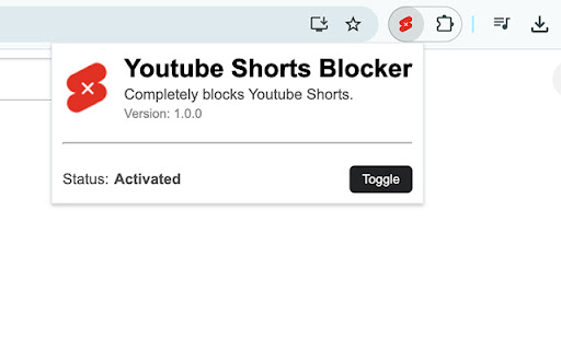 Youtube Shorts Blocker screenshot 1