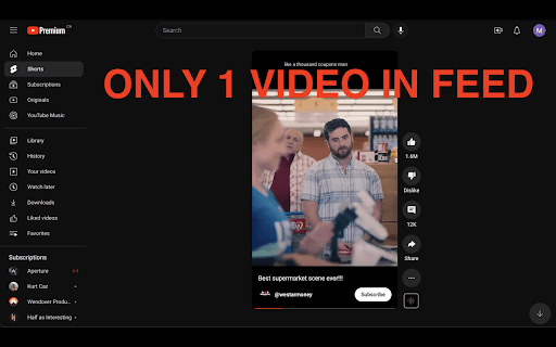 YouTube Shorts Stopper screenshot 1